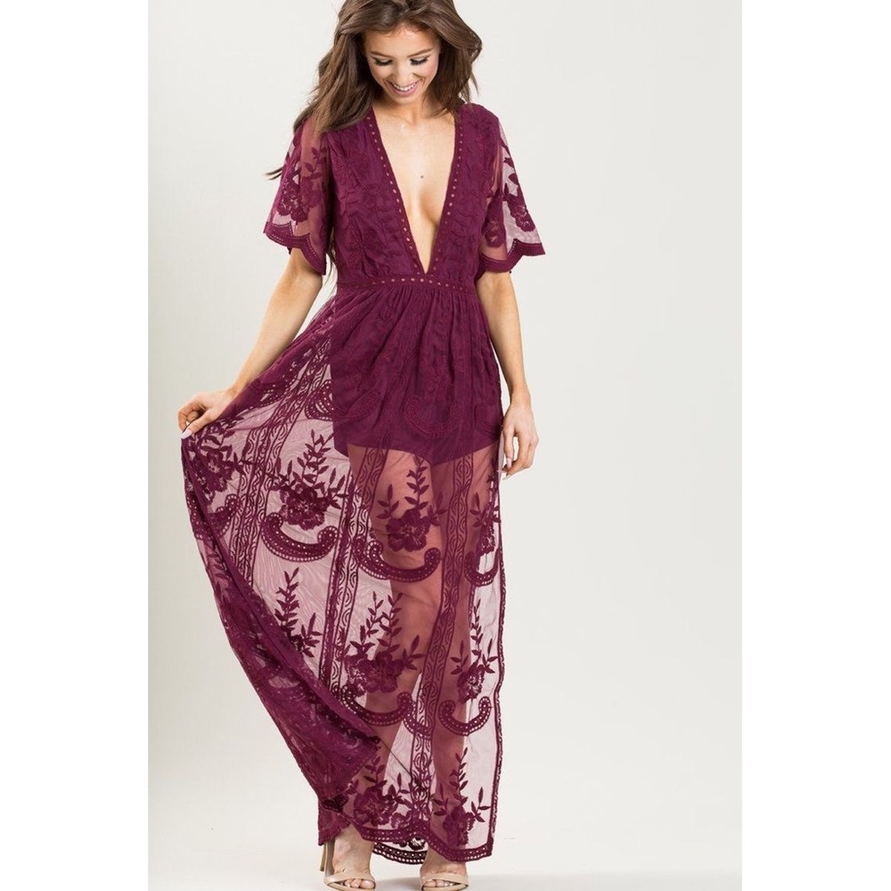 Lace Romper/Dress